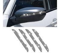 4 PCS Bling Rhinestone Car Door Handle Scratch Protector, Universal for All Cars, Vehicles, SUVs, Side Rearview Mirror, Edge Guard, Exterior Accessories for Women Men (WHITE)