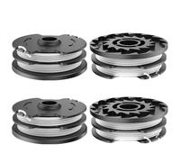 4 PCS Bobina di Ricambio Nylon,Rocchetto Filo Tagliabordi,Bobine per Tagliaerba,Compatibili con PRTA 20 Li A1 B1, PRT 550 A1, PRT 550 A2, PRT 550 A3, PRT 550 A5, PRTA 20Li B2, PRTA 20Li C3