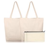 4 Pcs Borse Di Tela Buste Spesa Riutilizzabili Stoffa Astuccio in