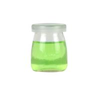 4 Pcs Bottiglie Barattolo Di Tazze Budino Con Coperchi Coppe Da Dessert