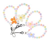 4 Pcs Braccialetto Per Cellulare Cinturino Da Polso Con Ciondolo Telefono