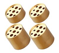 4 Pcs Bruciatore Di Incenso Ottone Porta Incensi Bastoncini Portaincenso