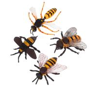 4 Pcs Bumble Bee Figures Di Ape Forniture Per Feste Tema