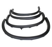 4 PCS Car Side Arch for fender Flares Black Mudguard Trim
