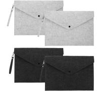 4 Pcs Cartellina Portadocumenti Cartella Di Viaggio File Verticale