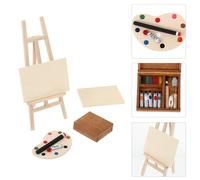 4 Pcs Cavalletto Per Dipingere Mobili Miniatura Piccolo Kit Disegno
