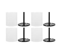4 Pcs CD Storage Container for Home Media Custodia Porta Custodie Dvd