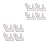 4 Pcs Ceramic Instrument Stand Ocarina for Display Reggi Ceramica