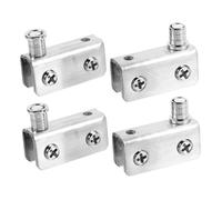 4 Pcs Cerniera Della Porta in Cerniere Fermavetro Bilico Per