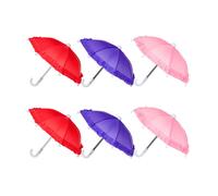 4 Pcs Childrens Umbrella Decorative Beach Ombrello Mini Parasolo Decorativo