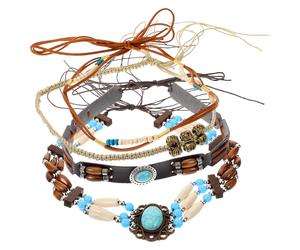 4 Pcs Cinturino Da Cowboy Fedora Accessorio Per Cappello Cappelli