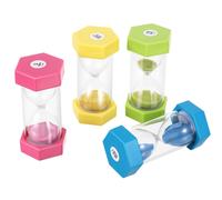 4 Pcs Clessidra Colorata Per Bambini Ufficio Bambino Timer Visivo Più Piccoli