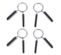 4 PCS Clip Per Collare Con Manubri Pinze Bilanciere Blocco Del Molla
