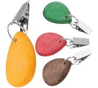 4 Pcs Clip Per Copertura Tavolo Da Esterno Pesi Decorativi Tovaglie
