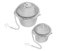 4 PCS Colini Da Tè Metallo Filtro Per Acciaio Inossidabile Bustina Di