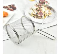 4 Pcs Colino Per Friggere, Cestello Pollo Mini Cucinare Cestino Friggitore