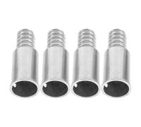 4 Pcs Connettore Filettato Punte Di Manico Per Pali Della Maniglia Filettate