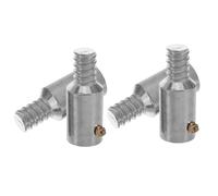4 Pcs Connettori Filettati Americani Punte Filettate Dell'asta Di Prolunga