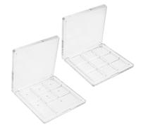 4 Pcs Contenitore Porta Trucchi Tavolozza Di Ombretti Da Viaggio