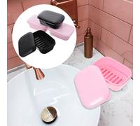 4 Pcs Contenitore Sapone Porta Portatile Portasapone Contenitori Di