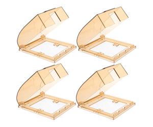 4 Pcs Copertine Di Uscita Sicurezza Coperchio Protezione Della Presa