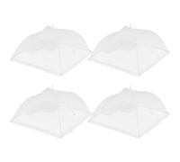 4 Pcs Copertura Alimentare Tende Alimentari Copri Piatto Alimenti
