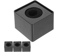 4 Pcs Copertura Del Logo Microfono Clip Porta Bandiera Professionale