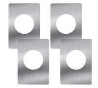 4 Pcs Copertura Della Maniglia Porta Targhetta Piastra Di Rinforzo Serratura