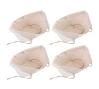 4 Pcs Copertura Di Tessuto Ricambio Da Picnic Fodera Lavabile Cestello Cestino