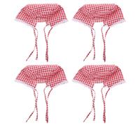 4 Pcs Copertura Di Tessuto Ricambio Da Picnic Rivestimento Del Cestino Lavabile