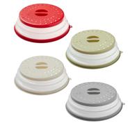 4 Pcs Coperture Alimenti Nel Microonde Paraschizzi Antispruzzo Copertura