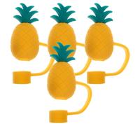 4 PCS Coperture Cannucce Punte Riutilizzabili Consigli La Cannuccia Di