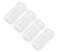 4 Pcs Copri Bottiglie in Silicone Da Viaggio Flaconi Custodia Per Bottiglia