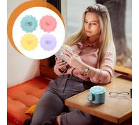 4 Pcs Copri Tazza Anti-perdita Copritazza Coperchio Della Dell'acqua Coppa