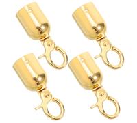 4 Pcs Corda Gancio Terminale Della Fermo Dell'estremità Fune Dello Stelo