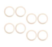 4 PCS Cornice Per Ghirlanda Floreale Base in Legno Anello Cerchio Di Circolare