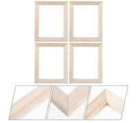4 Pcs Cornice Per Pittura Cornici Quadri Su Tela in Legno Frame Di Olio