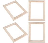 4 Pcs Cornici Per Dipinti Su Tela Telaio Pittura Portatile Frame
