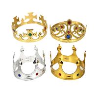 4 Pcs Corona Di Plastica Articoli Per Feste Compleanno Del Costume Corone Ballo