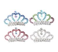 4 Pcs Coroncina Sposa Fermagli Per Capelli Principessa Fermaglio Matrimonio