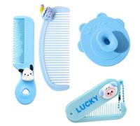 4 Pcs Crosta Lattea Neonato Pettine Crosta Lattea Neonato Pettine Neonato Crosta Lattea Neonato Pettinino Crosta Lattea Neonato Spazzola Neonato Pettine Crosta Bambini Silicone Pettine Crosta