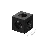 4 Pcs Cubo Di Estrusione Alluminio Connettore Del Profilo D'angolo