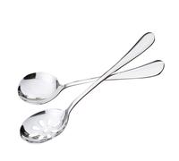 4 Pcs Cucchiai Acciaio Inox Cucchiaio Scolapasta Servire Il Piccolo