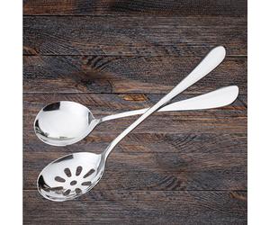 4 Pcs Cucchiai Da Minestra Piccolo Scolapasta Servire Il Cucchiaio