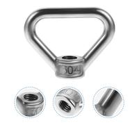 4 Pcs Dado Occhiello in Acciaio Inossidabile Ghiera Di Sollevamento