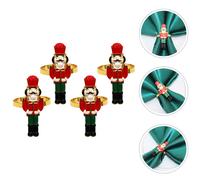 4 Pcs Decorazione Ad Anello Per Le Feste La Cena Festiva Anelli Portatovaglioli