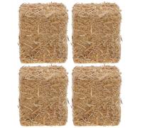 4 Pcs Decorazione Di Balla Fieno Per Accessori Da Giardino Miniatura