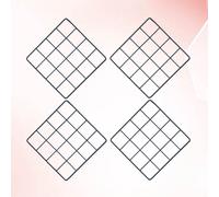 4 Pcs Decorazione Murale Cornice Foto Da Parete Griglia Quadrata