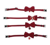 4 Pcs Decorazione Per Il Collo Dell'animale Domestico Di Gatto Carino