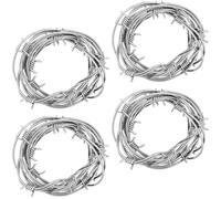 4 Pcs Decorazioni Scherzose Addobbi Per Halloween Filo Spinato Di Simulazione